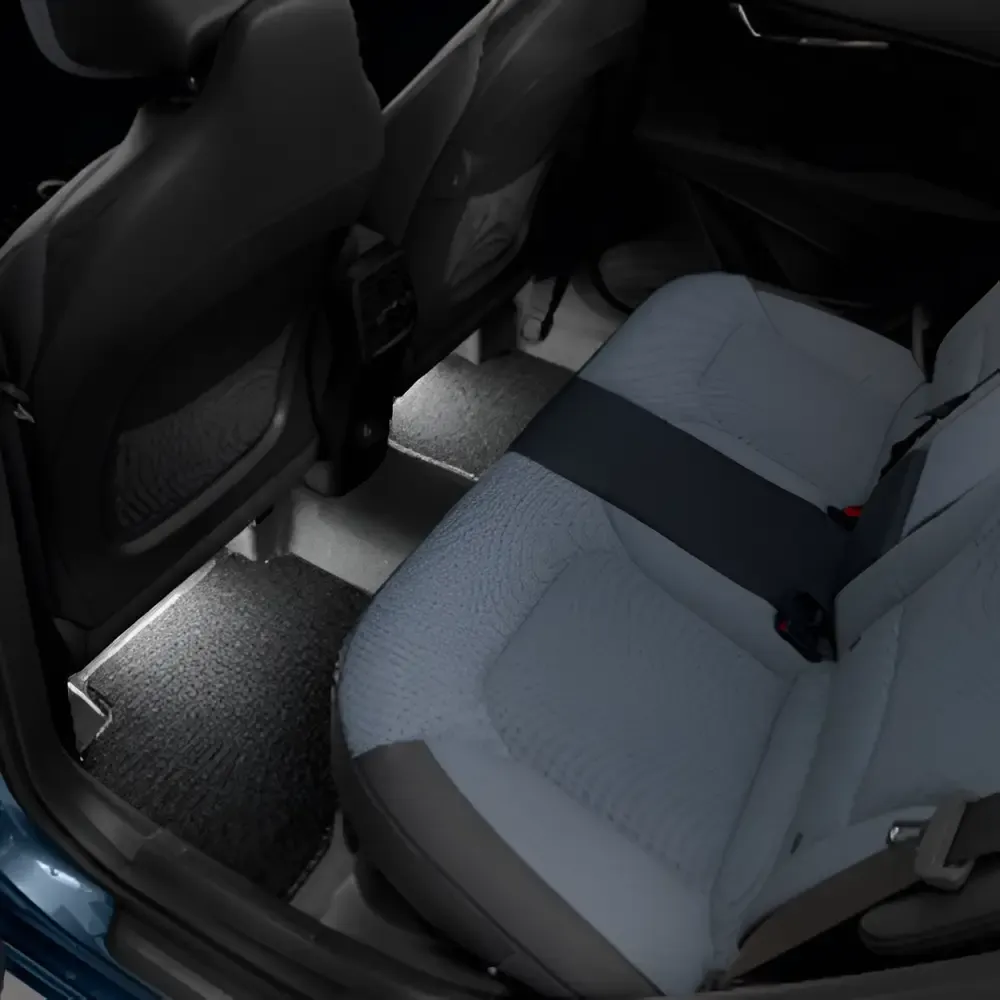 Підсвітка простору для ніг 2-й ряд (білий колір)