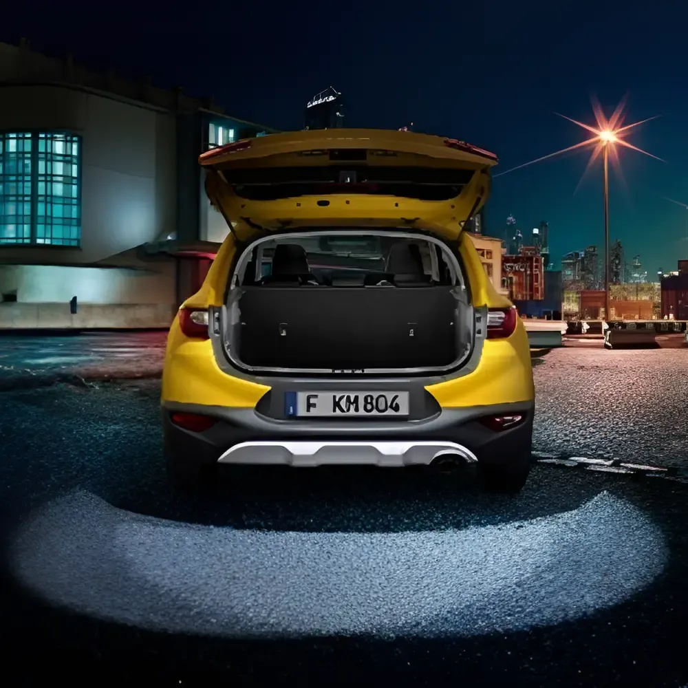 Підсвітка навколо багажника