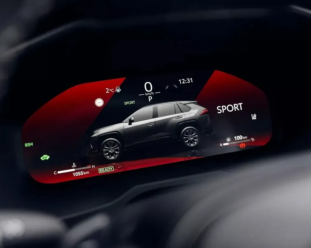 Цифрова панель приладів