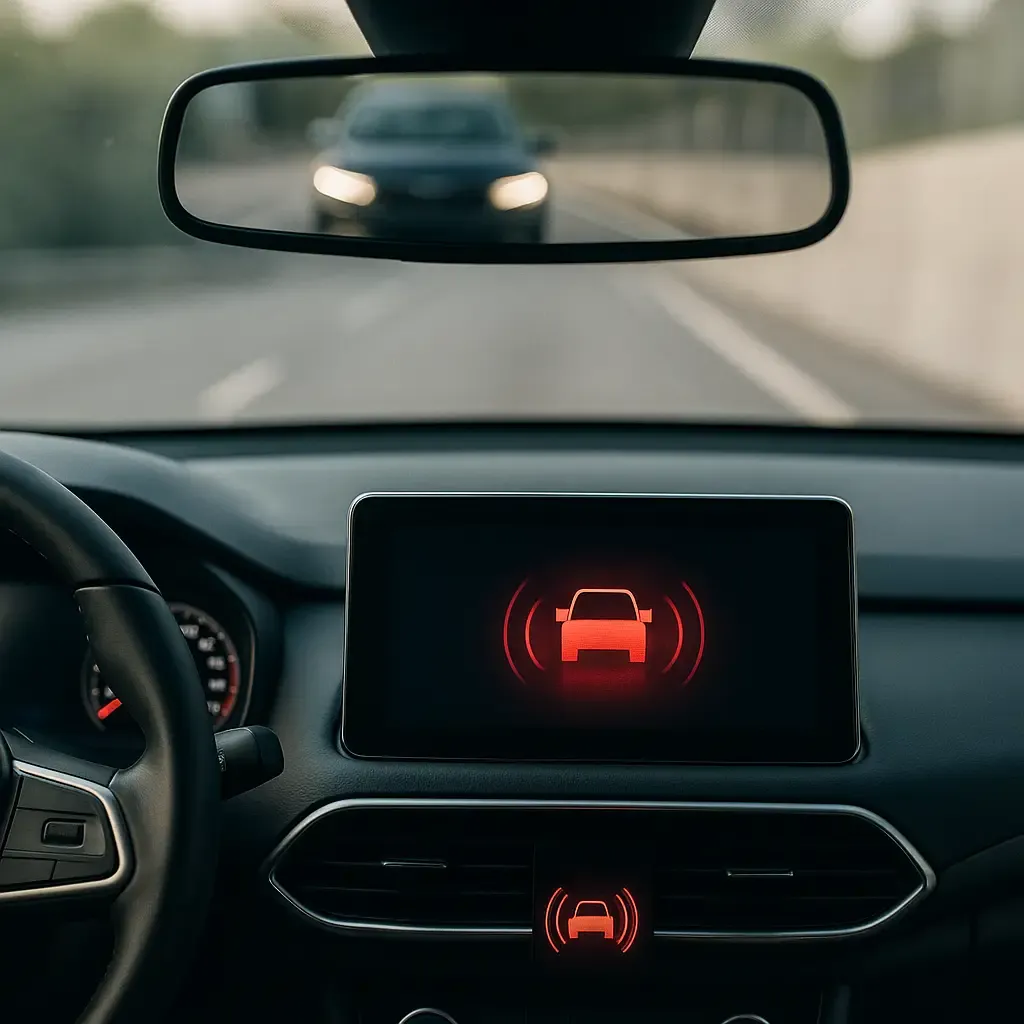 Попередження про небезпеку зіткнення ззаду (RCW)