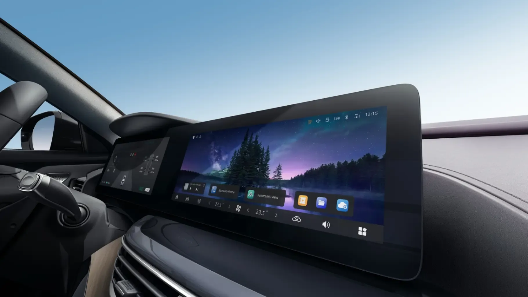 Подвійна цифрова панель